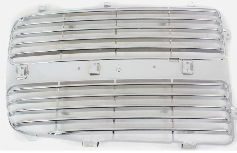 Chrome Bar Style Driver's Grille Insert 02-05 Dodge Ram Chrome Bar Style Driver's Grille Insert 02-05 Dodge Ram